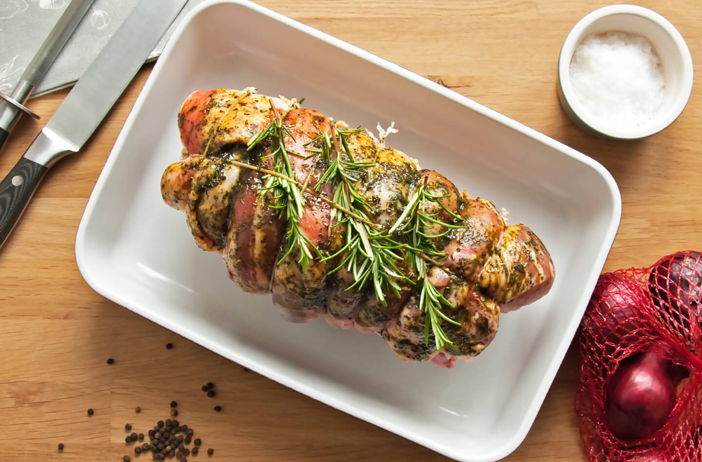Boneless Lamb Shoulder With Rosemary And Truffle Glaze – Certified Organic Direct
